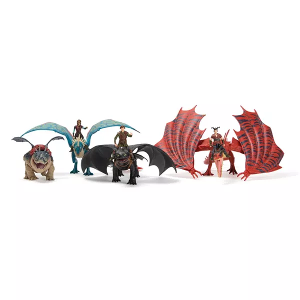 Набір фігурок How to Train Your Dragon Final Battle Figure Set (2642374867)