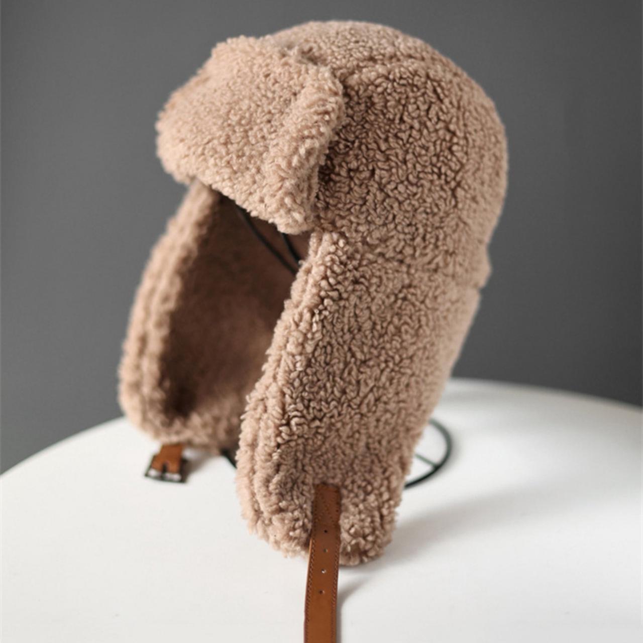 Шапка-вушанка бомбер р. 55-57 Темно-сірий (506) - фото 5