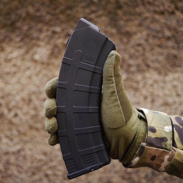 Магазин коробчатий Рожок АК/РПК/АКС/Сайга/МК/ВП АК на 30 набоїв калібр 7,62 Чорний (24100304) - фото 2 Магазин коробчатий Рожок АК/РПК/АКС/Сайга/МК/ВП АК на 30 набоїв калібр 7,62 Чорний (24100304) - фото 2