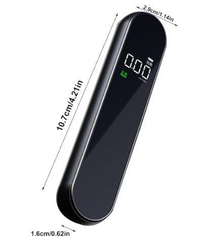 Алкотестер цифровий Чорний (Е051164) - фото 3