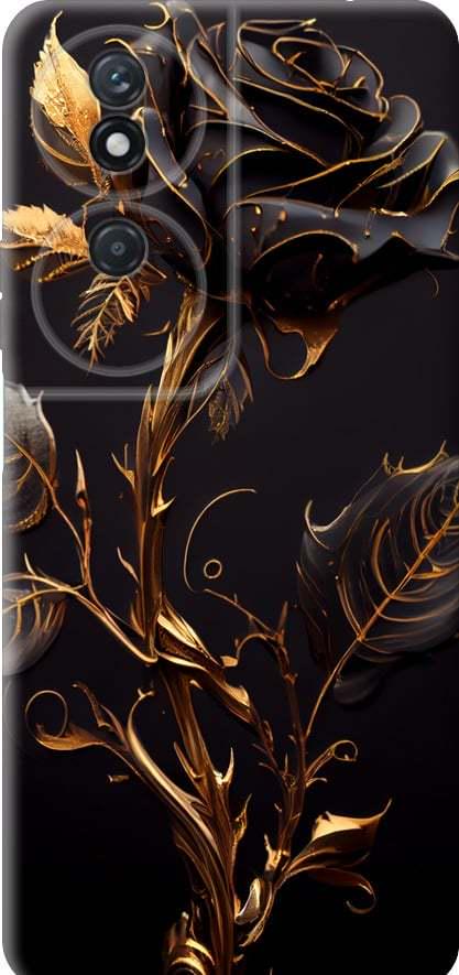 Чехол на Huawei Honor Play 50 Plus Роза 3 (5552u-3399-42517) Чехол на Huawei Honor Play 50 Plus Роза 3 (5552u-3399-42517)