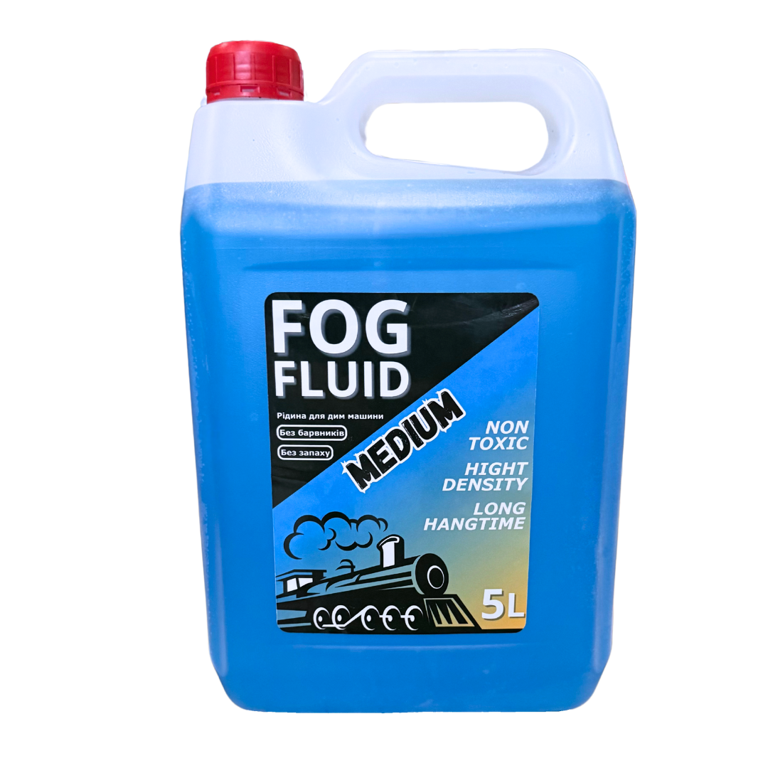 Жидкость для дым машины FogFluid Medium 5 л Жидкость для дым машины FogFluid Medium 5 л