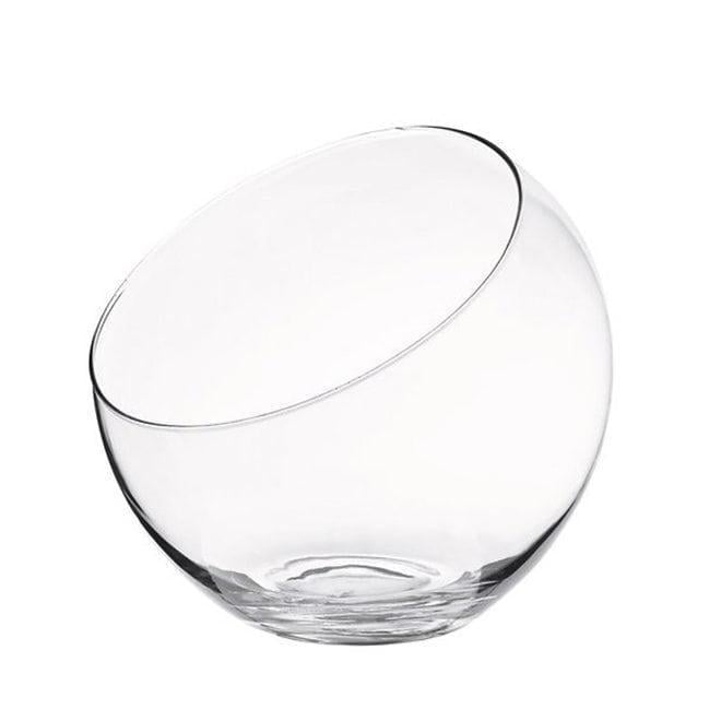 Ваза стеклянная Flora Шар D-17 см (5293)