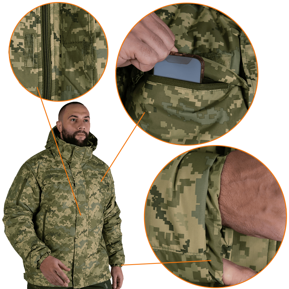 Куртка зимняя Camo-Tec Patrol System 3.0 XL MM14 (30585) - фото 4