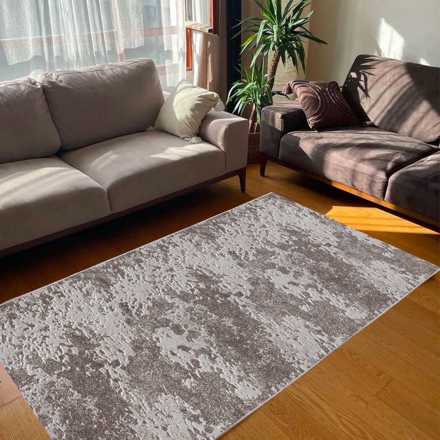 Килимова доріжка безворсова на повстяній основі Virtual Print Короїд-P3 2 м Бежевий (00-00022808) - фото 6 Килимова доріжка безворсова на повстяній основі Virtual Print Короїд-P3 2 м Бежевий (00-00022808) - фото 6