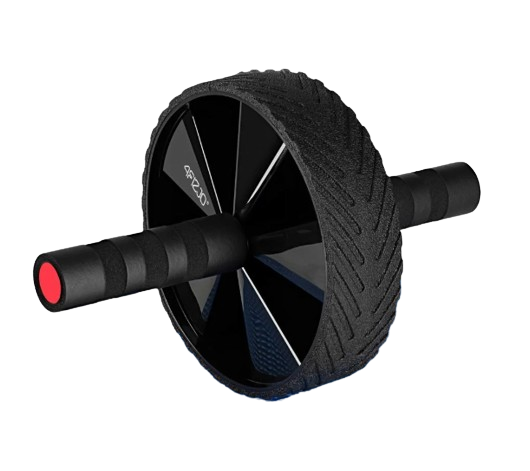 Ролик для преса 4fizjo Ab Wheel Black/Red (P-5907739311559)