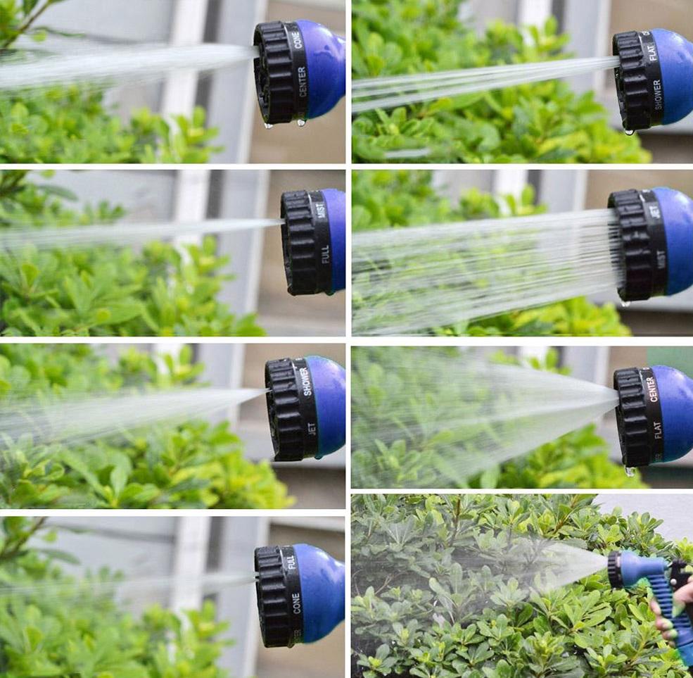 Шланг для поливу 22 5 м і розпилювач V-HOSE Синій (123460949) - фото 5