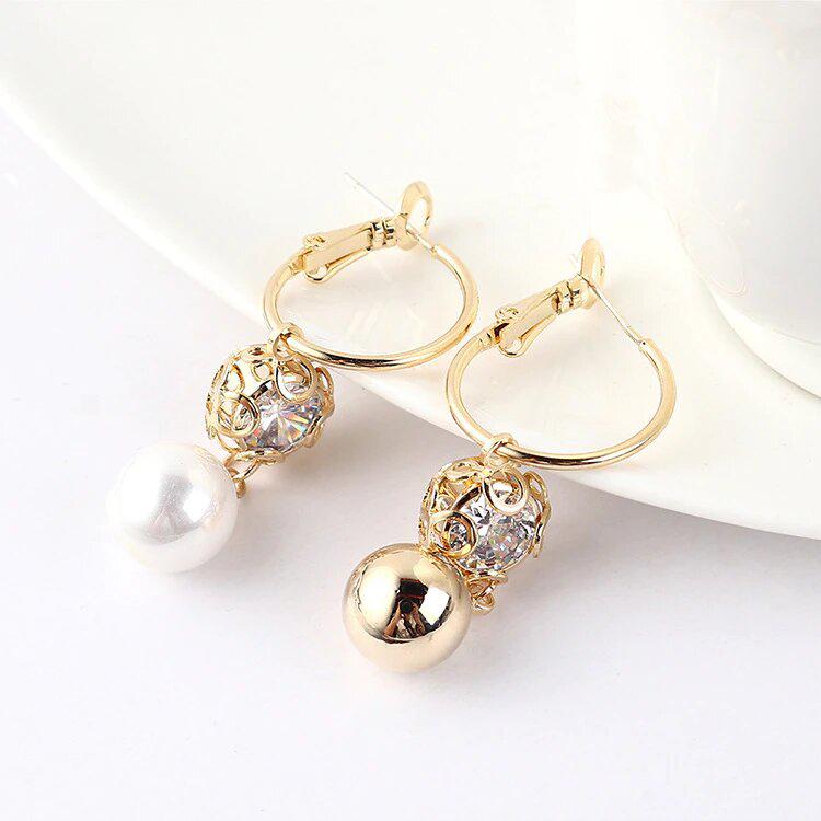 Серьги от дизайнеров Rigan 139838 Italina Белый