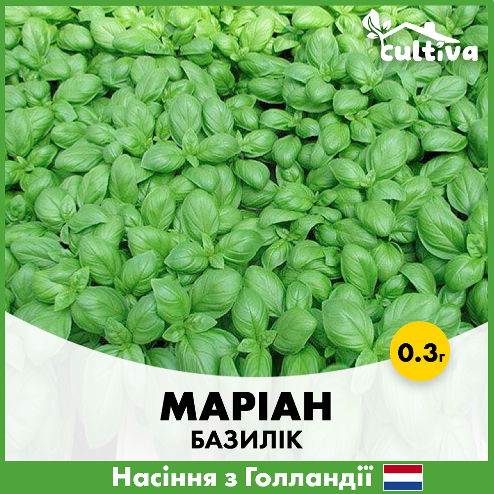 Семена базилика Enza Zaden Мариан 0.3 г (b-m1)