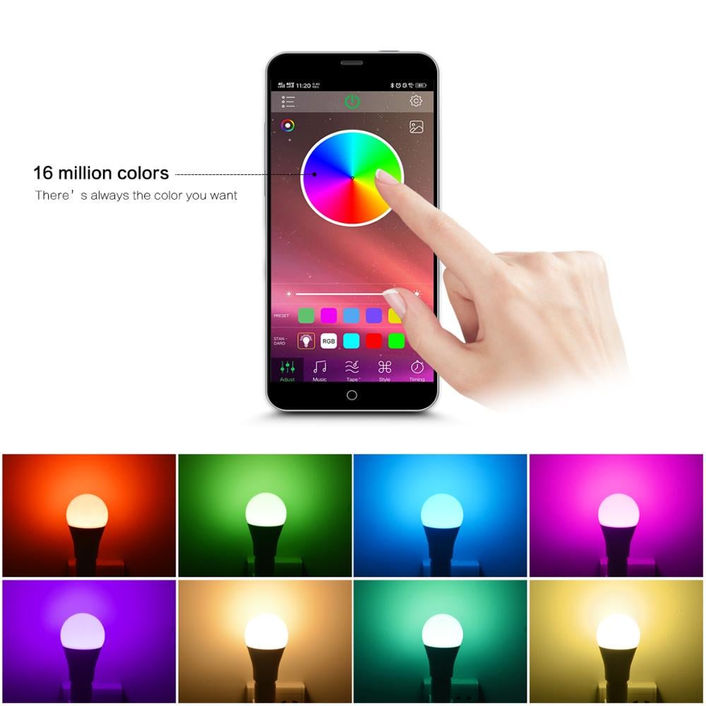 Wi-Fi смарт лампа Dohome RGB для HomeKit - фото 6