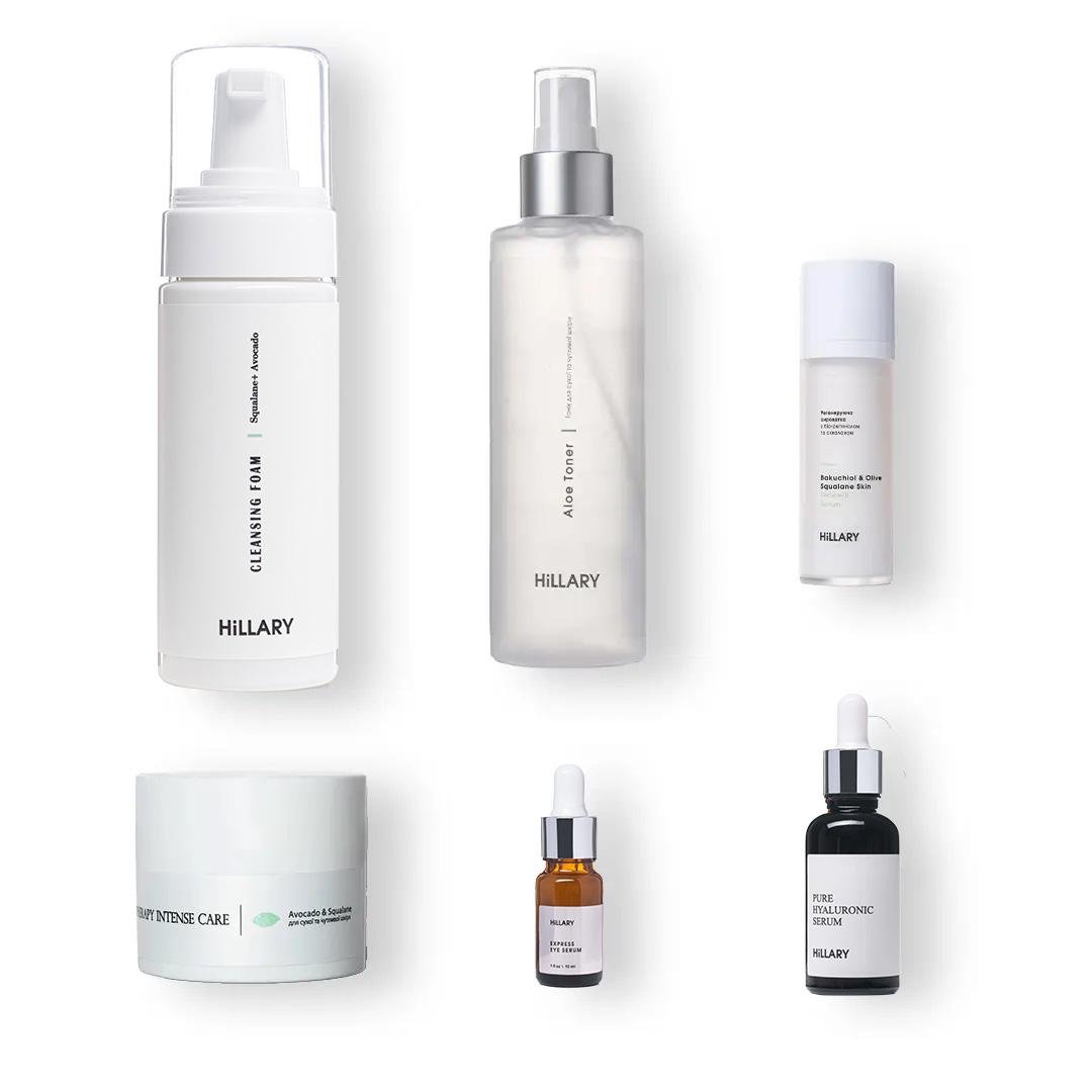 Набор для питания и защиты сухой кожи Dry Skin Nutrition&Protection Hillary (HI-11-835)