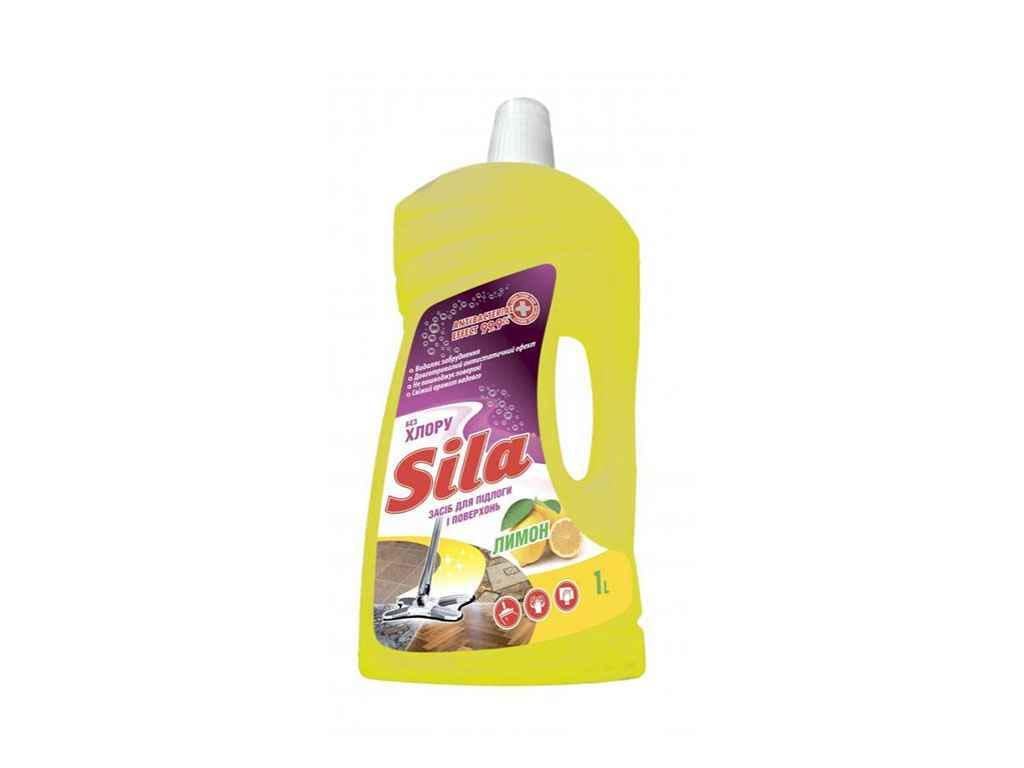 Средство для мытья полов Sila Лимон 1 л