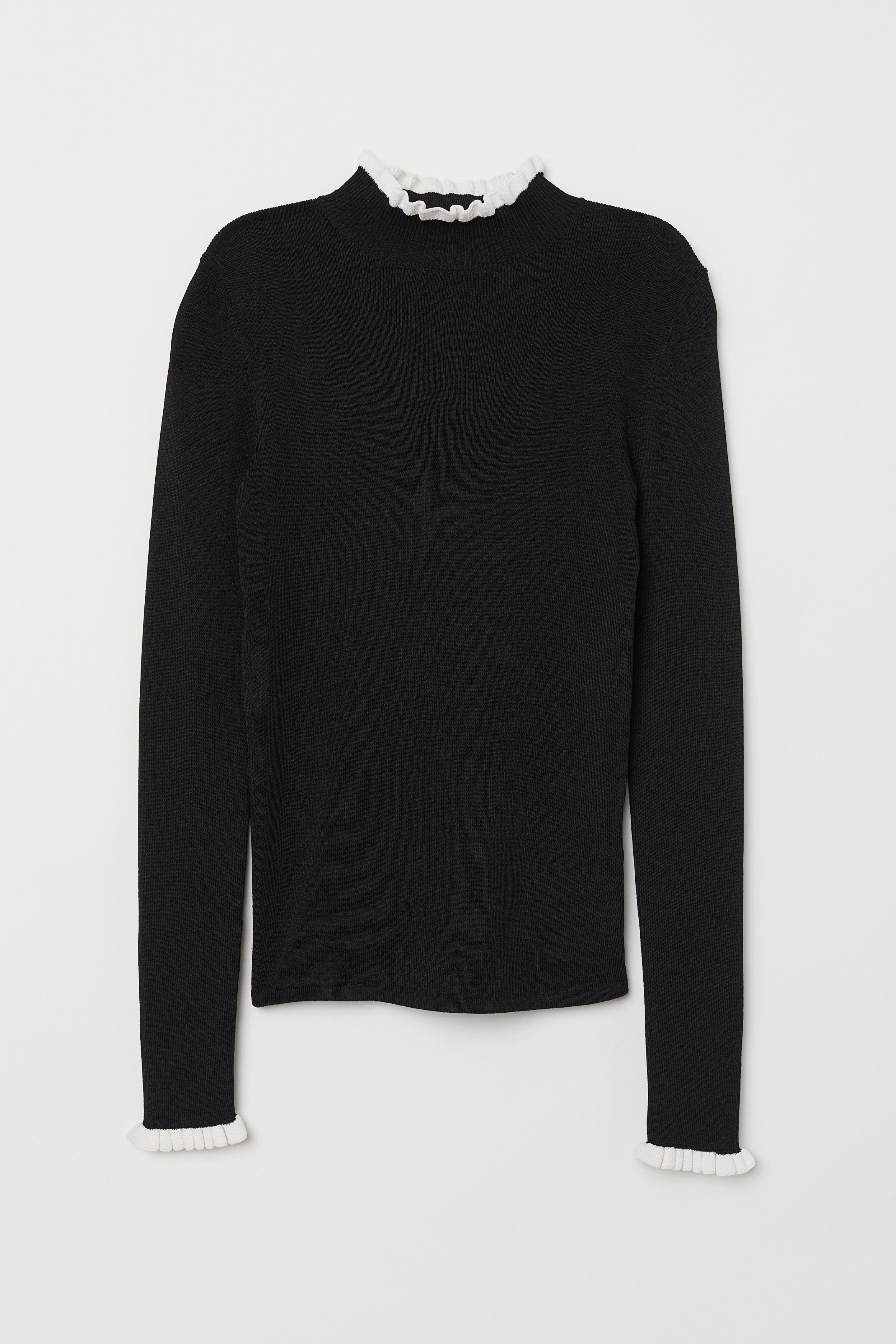 Джемпер H&M XS Черный (6969098)