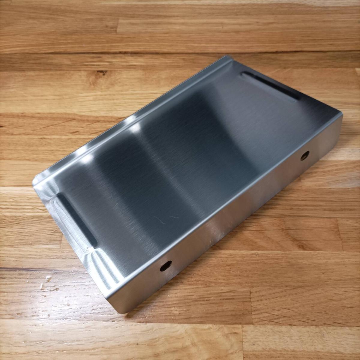 Міні-полочка з нержавіючої сталі CanSteel K23-mini для ванної/туалету/для телефону Сріблястий матовий (3301) - фото 9 Міні-полочка з нержавіючої сталі CanSteel K23-mini для ванної/туалету/для телефону Сріблястий матовий (3301) - фото 9