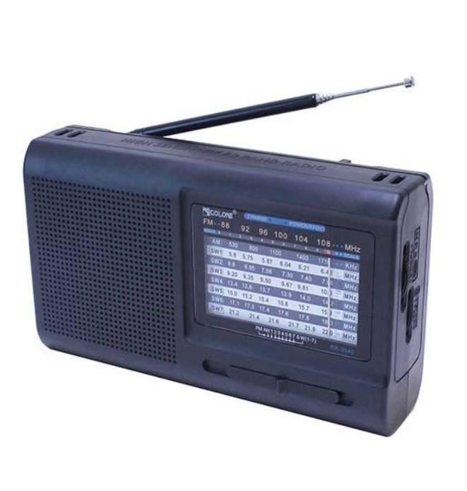 Радиоприемник портативный Golon RX-3040 FM AM AM Черный (597872)