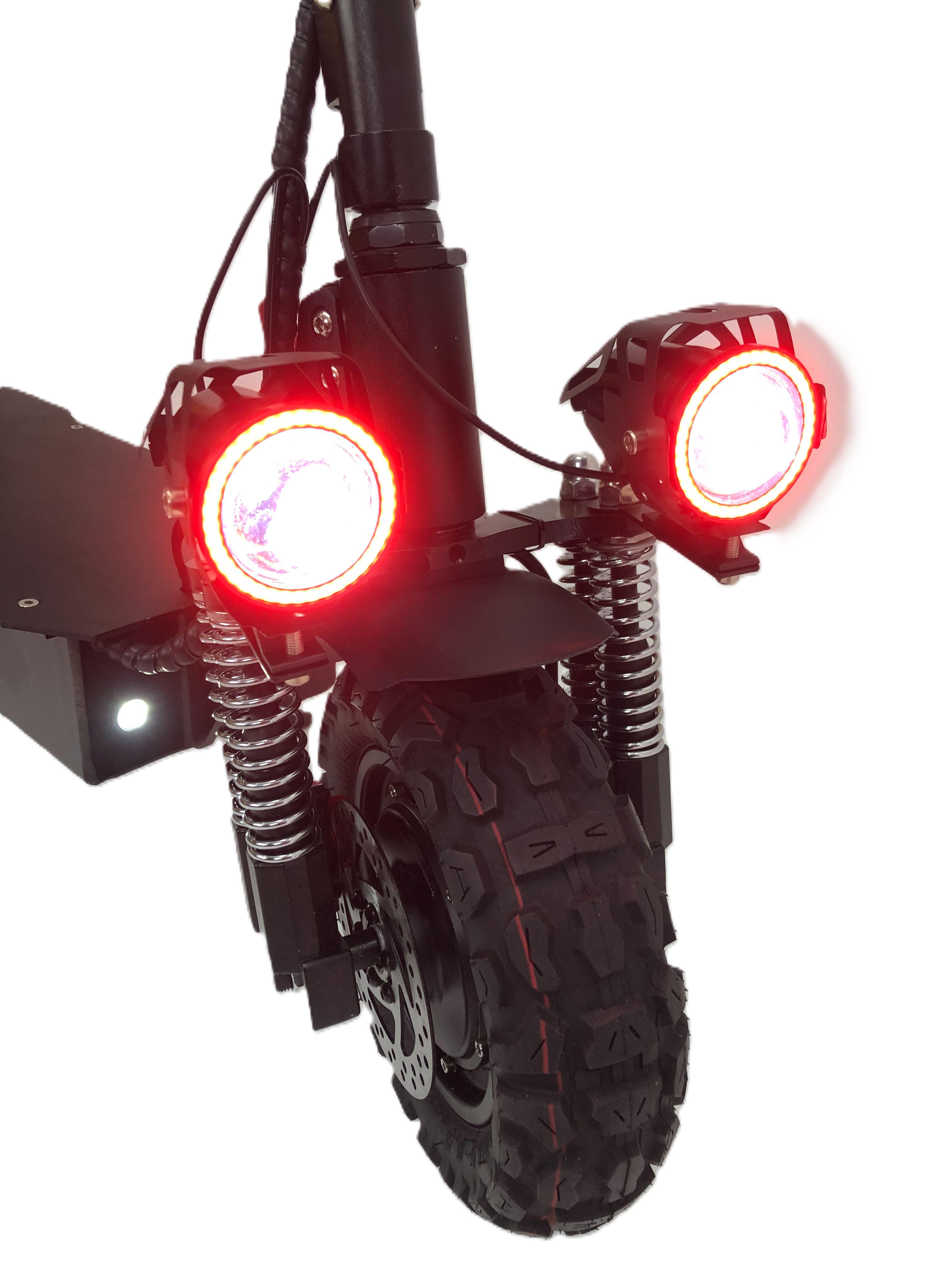 Електросамокат повнопривідний TESLA 20000 1500Wх2 48V 24Ah 2025 - фото 8 Електросамокат повнопривідний TESLA 20000 1500Wх2 48V 24Ah 2025 - фото 8