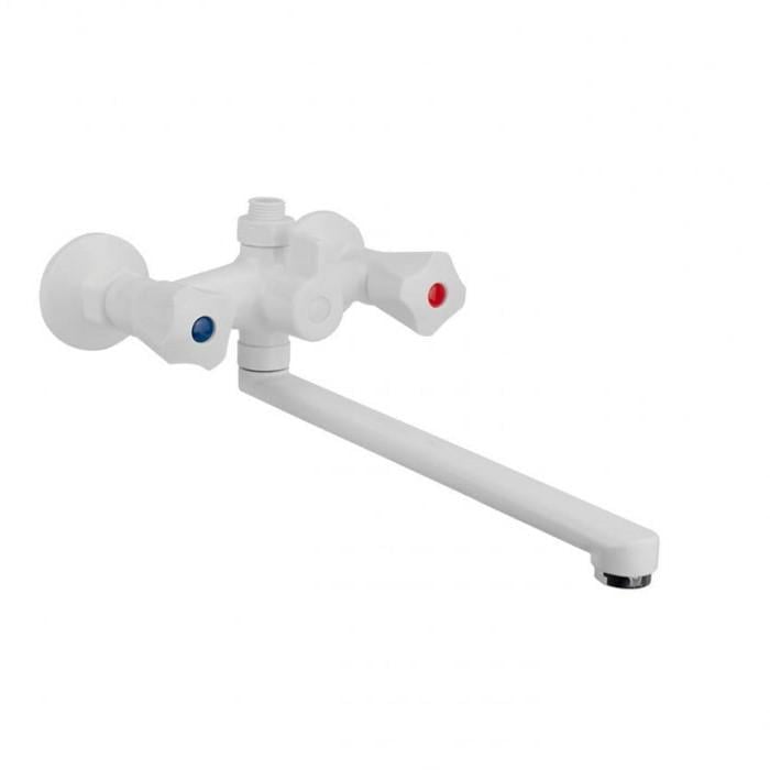 Смеситель для ванны SLAT SLT-E742W Белый (SQ-1038726)