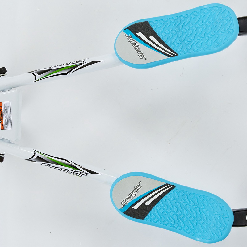 Самокат-трайк TRIKKE SPEEDER складаний Біло-блакитний - фото 3 Самокат-трайк TRIKKE SPEEDER складаний Біло-блакитний - фото 3