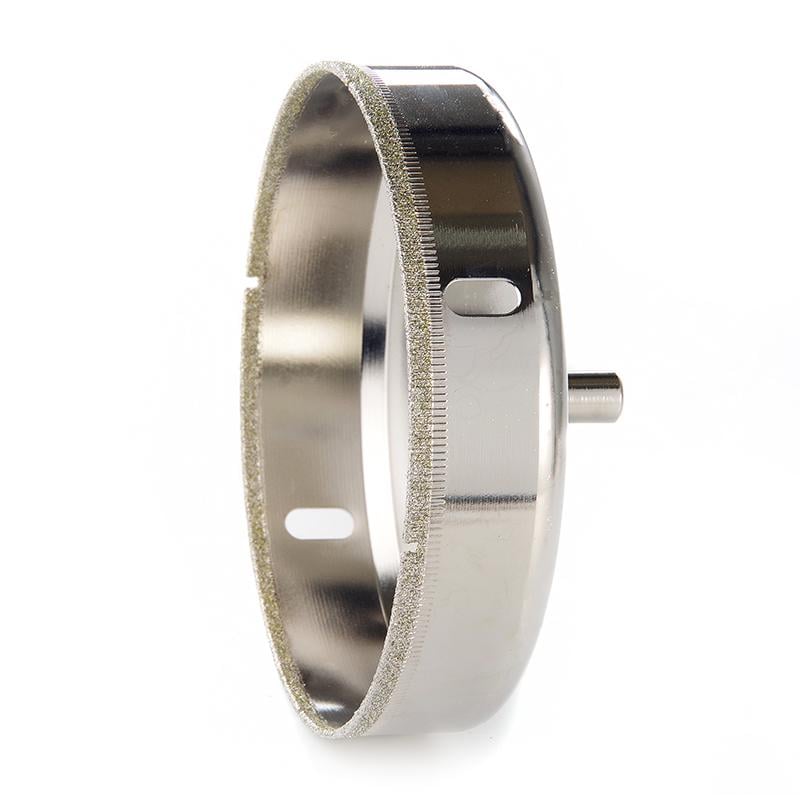 Сверло трубчатое Apro с алмазным напылением для стекла и кафеля 120 мм (830338) - фото 1