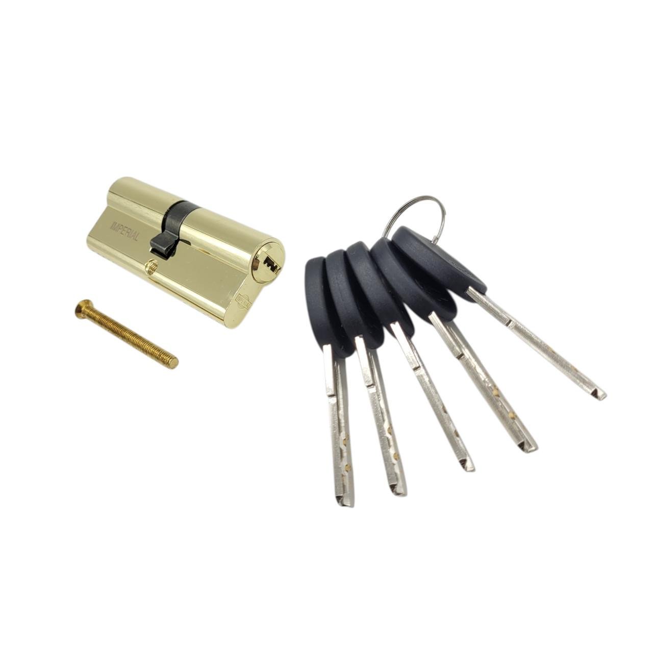 Цилиндр для замка Imperial ZC 80 мм 40/40 PB (300071) - фото 3