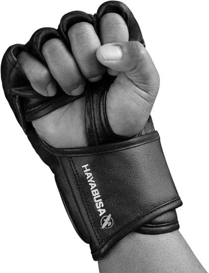 Перчатки для MMA Hayabusa T3 M 4oz Черный (HB_T3_MMA_Black_M_bes285) - фото 4