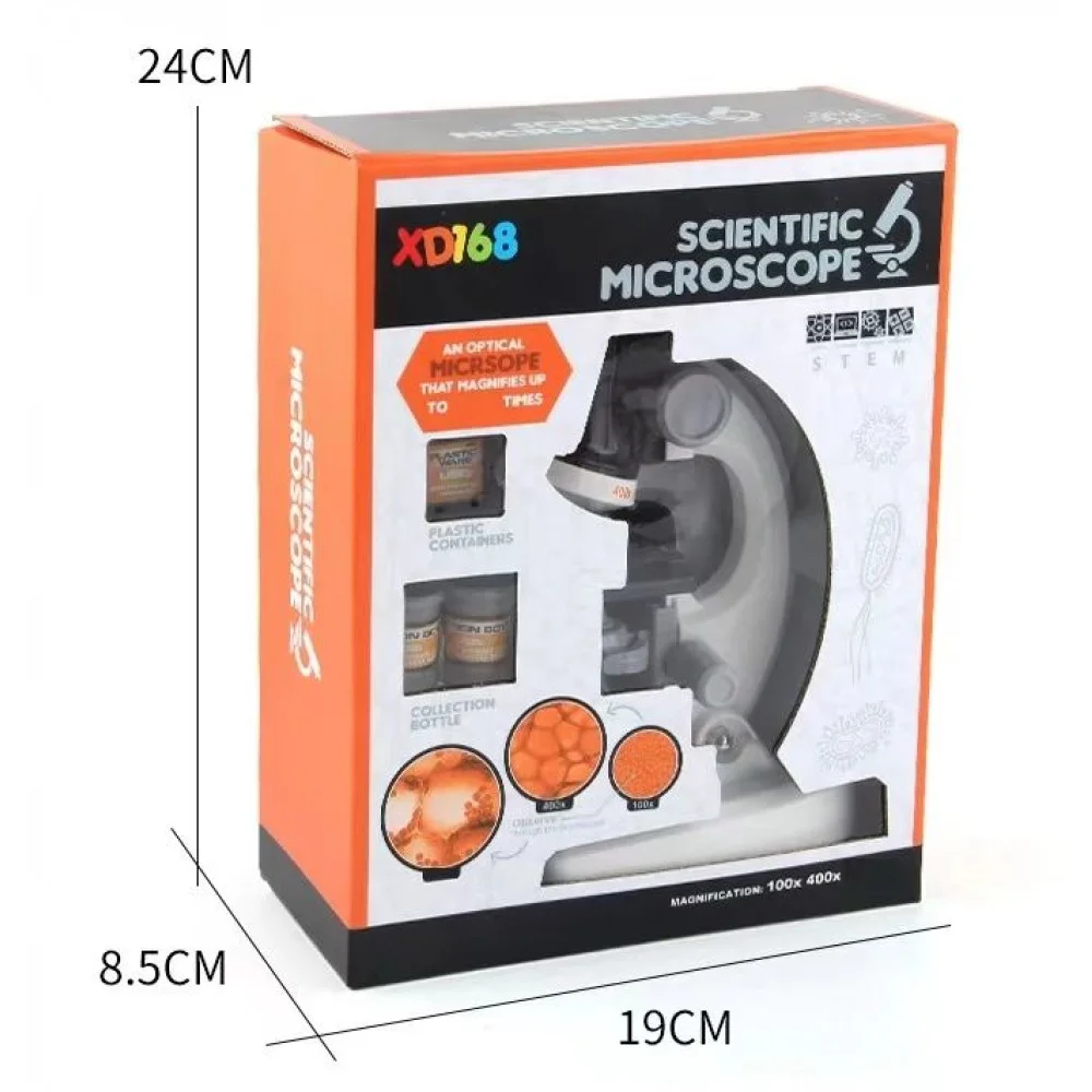 Игрушечный микроскоп для детей учебный (AND HA-156) - фото 4