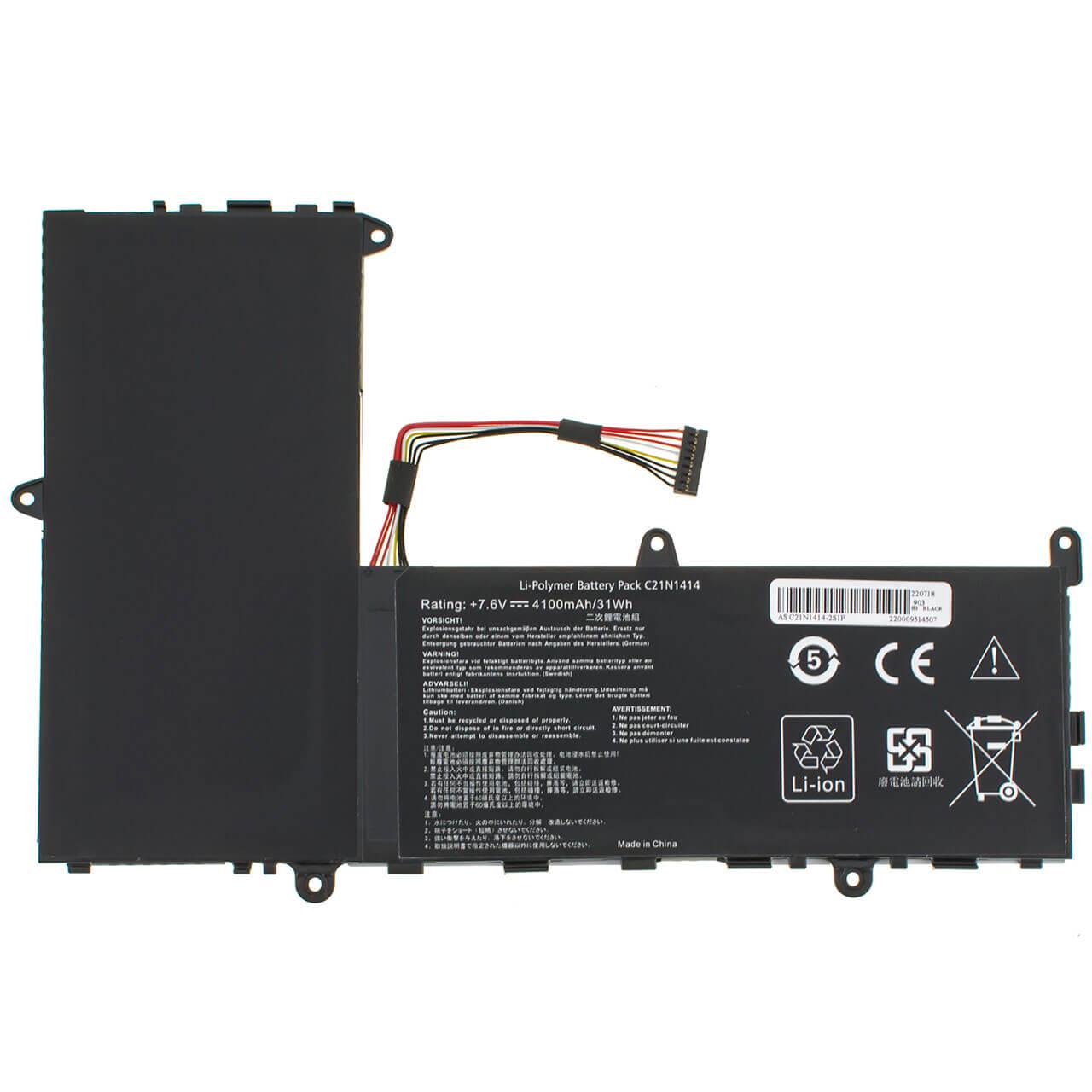 Аккумулятор для Asus X205TA (108421)