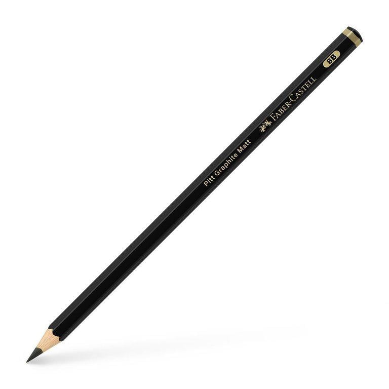 Карандаш чернографитный Faber-Castell PITT 8B Matt Graphite (115208)