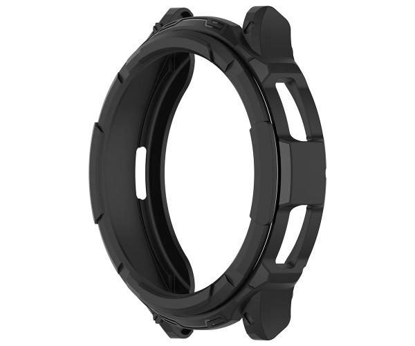 Чехол силиконовый для Samsung Galaxy Watch 6 Classic 47 мм Черный