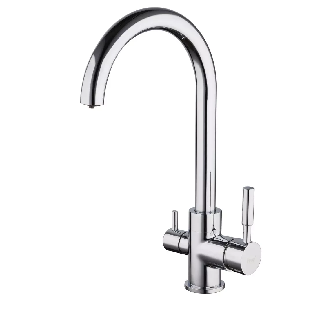 Смеситель для кухни Frap F4352 на две воды Хром (SE01033760)