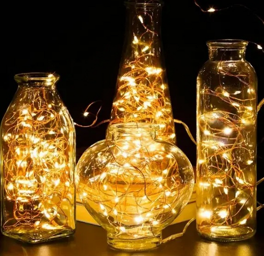 Гирлянда Роса на батарейках/USB разъем 100 LED 10 м Белый теплый (7654) - фото 5 Гирлянда Роса на батарейках/USB разъем 100 LED 10 м Белый теплый (7654) - фото 5