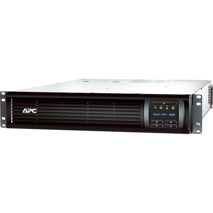 Джерело безперебійного живлення APC Smart-UPS 3000VA 2700W LCD 8xIEC SmartConnect Black (SMT3000RMI2UC)