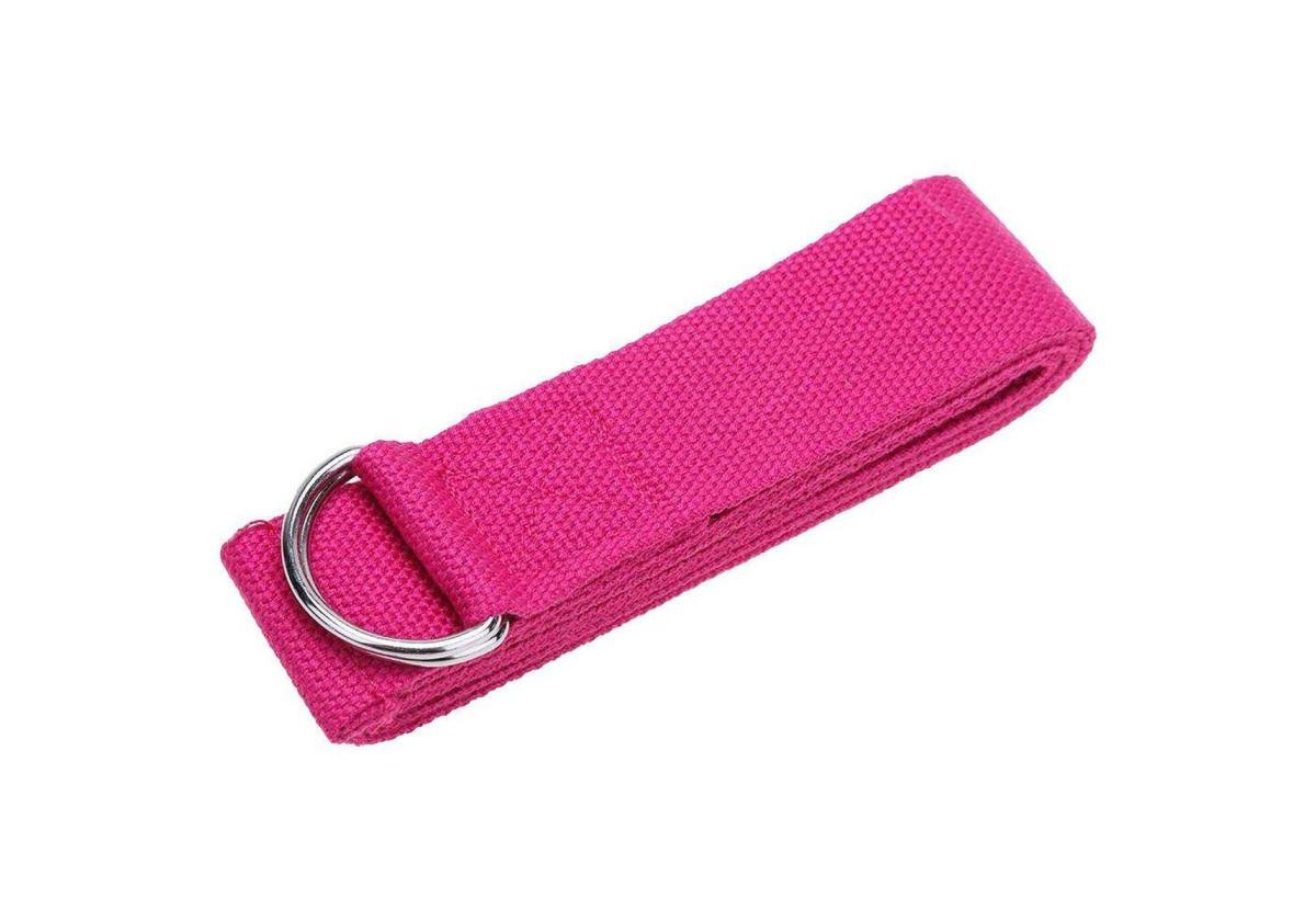 Ремень для йоги EasyFit Розовый (EF-1830-P) - фото 3
