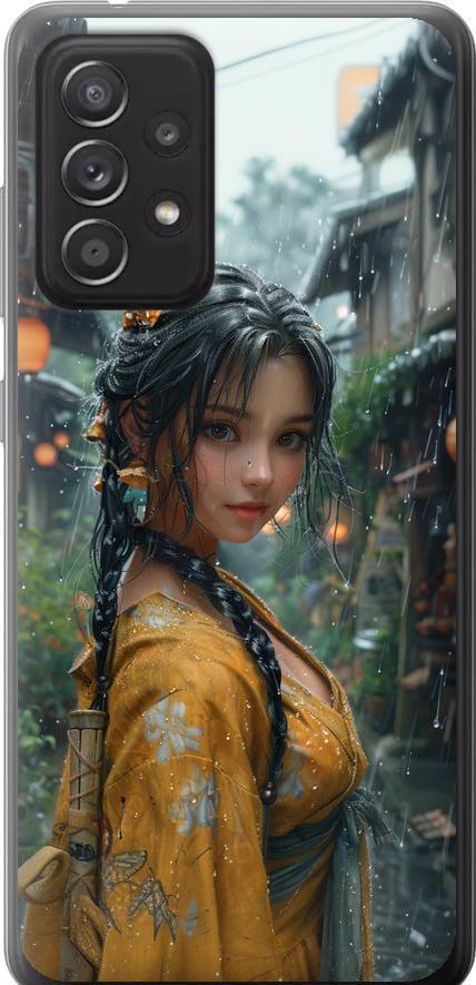 Чехол на Samsung Galaxy A52s 5G A528B Anime-girl (6133u-2583-42517)