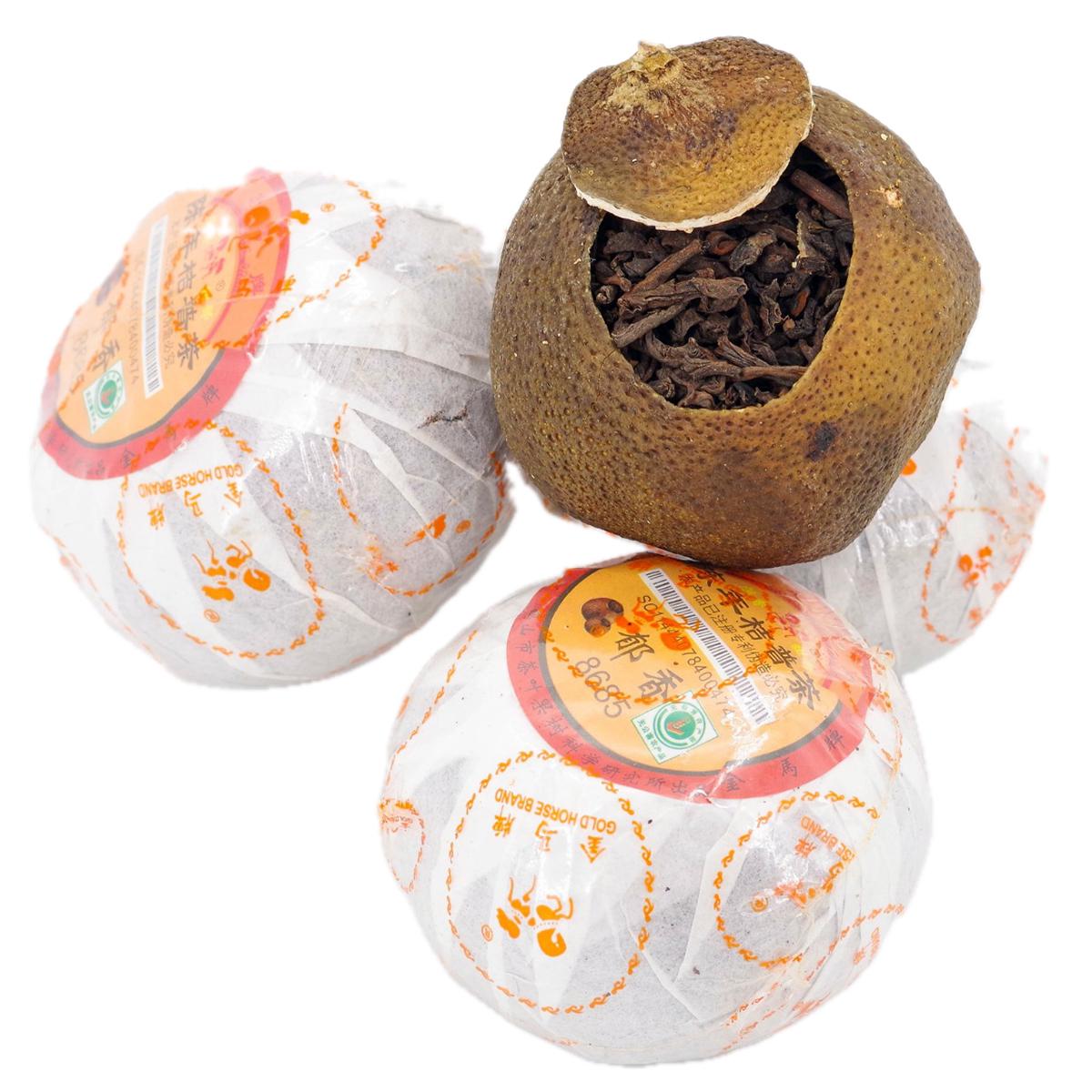 Чай Шу пуэр в мандарине рецепт №312 Чай Шу пуэр в мандарине рецепт №312