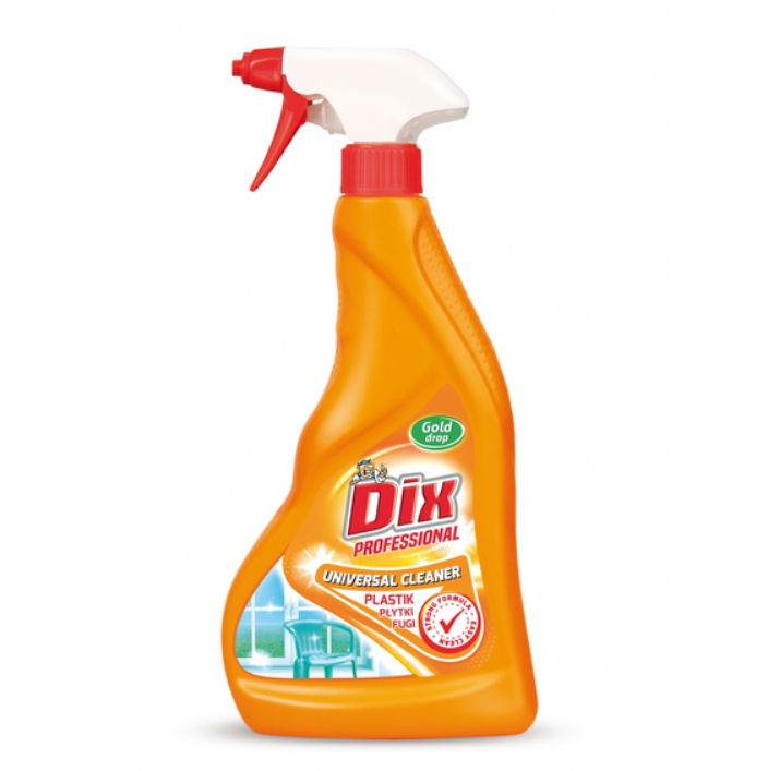 Засіб для пластику та плитки Dix Professional Universal cleaner з розпилювачем 500 мл (X-938)
