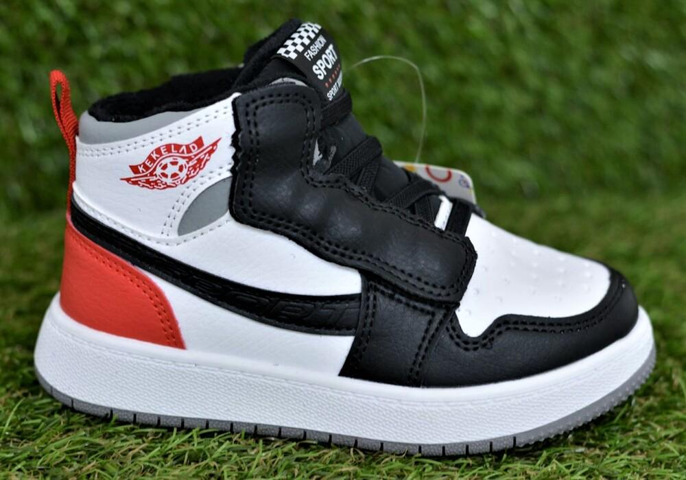 Кроссовки высокие хайтопы Jong Golf для мальчика р. 30 Белый (11117243)