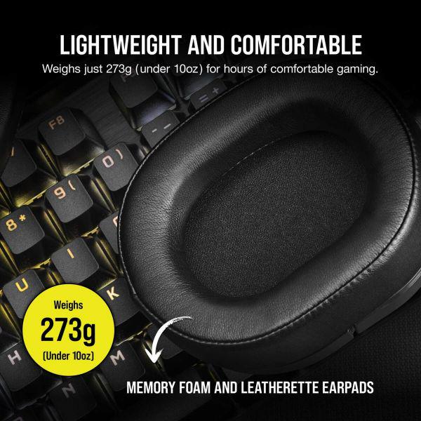 Навушники Corsair HS55 Surround Headset Carbon (CA-9011265-EU) - фото 8