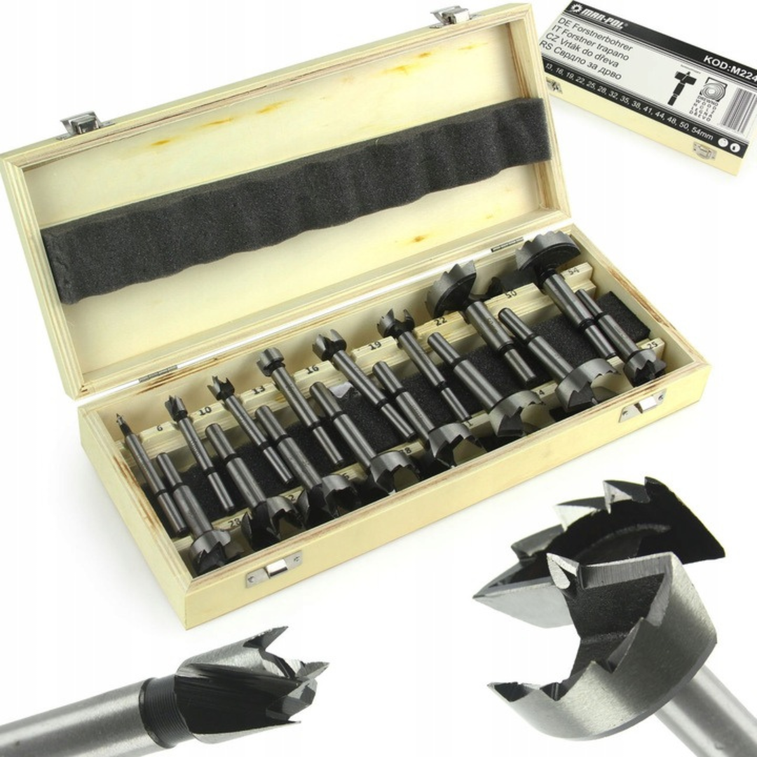 Набір фрез по дереву Mar-Pol M22412 16 шт. (12063456) - фото 2 Набір фрез по дереву Mar-Pol M22412 16 шт. (12063456) - фото 2