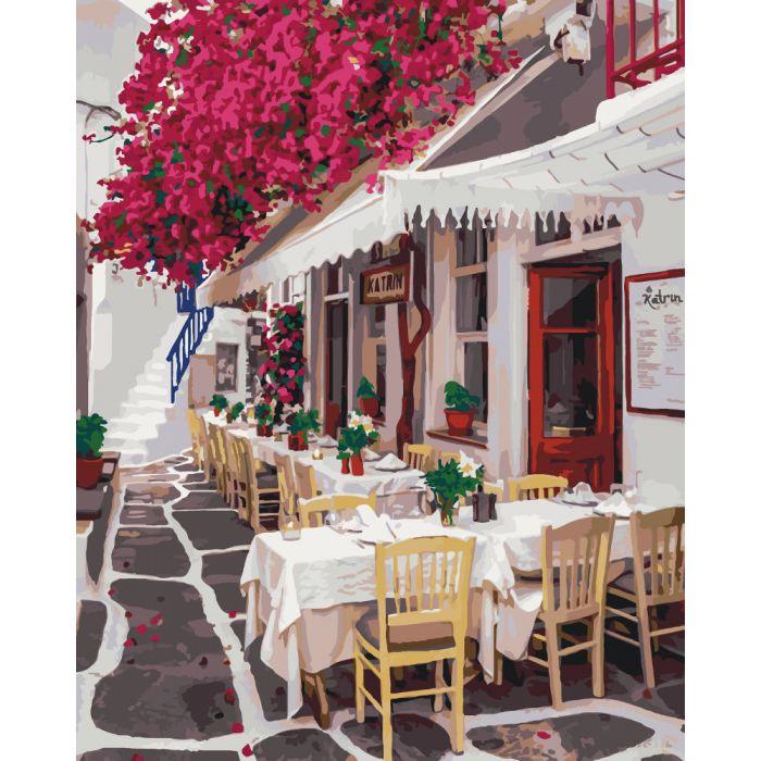 Картина по номерам Идейка Пробуждение городка 40х50 см