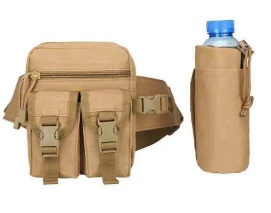 Сумка тактическая на пояс WG-22 с отсеком для воды Койот (3594393)