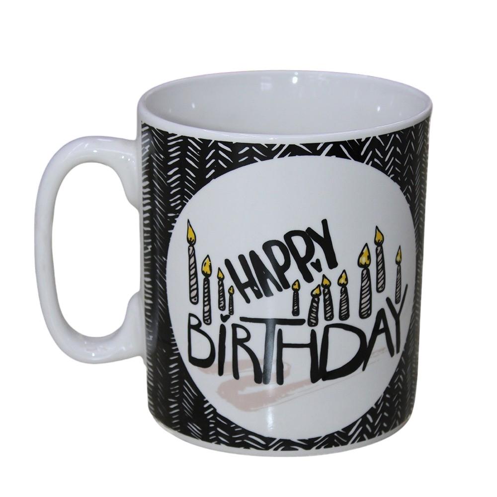 Большая керамическая кружка "Happy Birthday" 1 л - фото 9