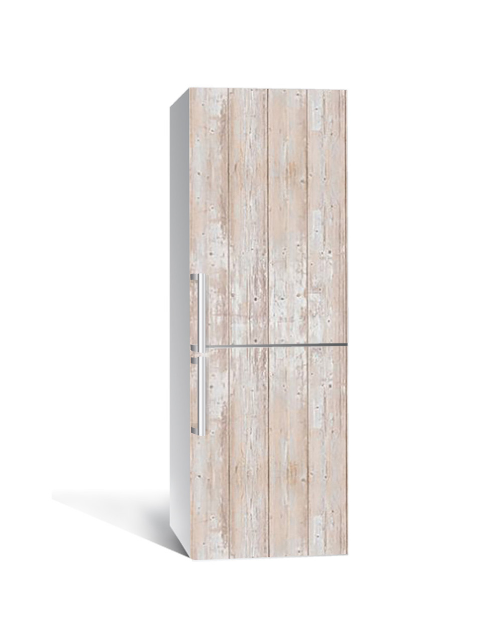 Наклейка 3D на холодильник Zatarga "Кремовое дерево" виниловая 650х2000 мм