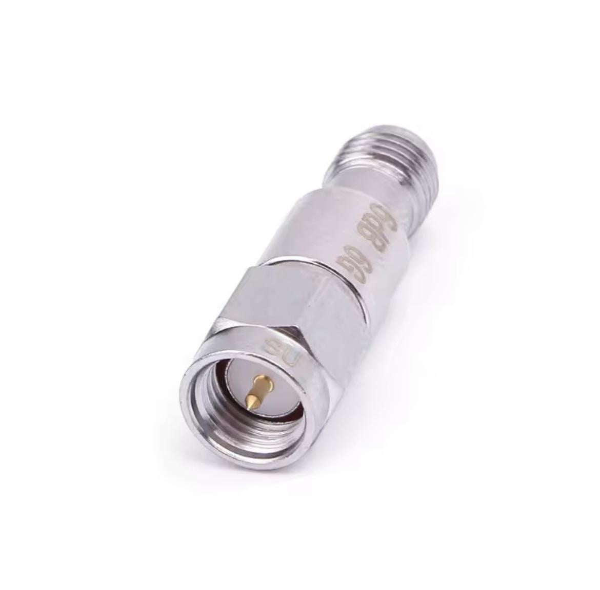 Аттенюатор 2W 6Db спектр частот до 8Ghz коннекторы SMA Male/Female (00-00025777)