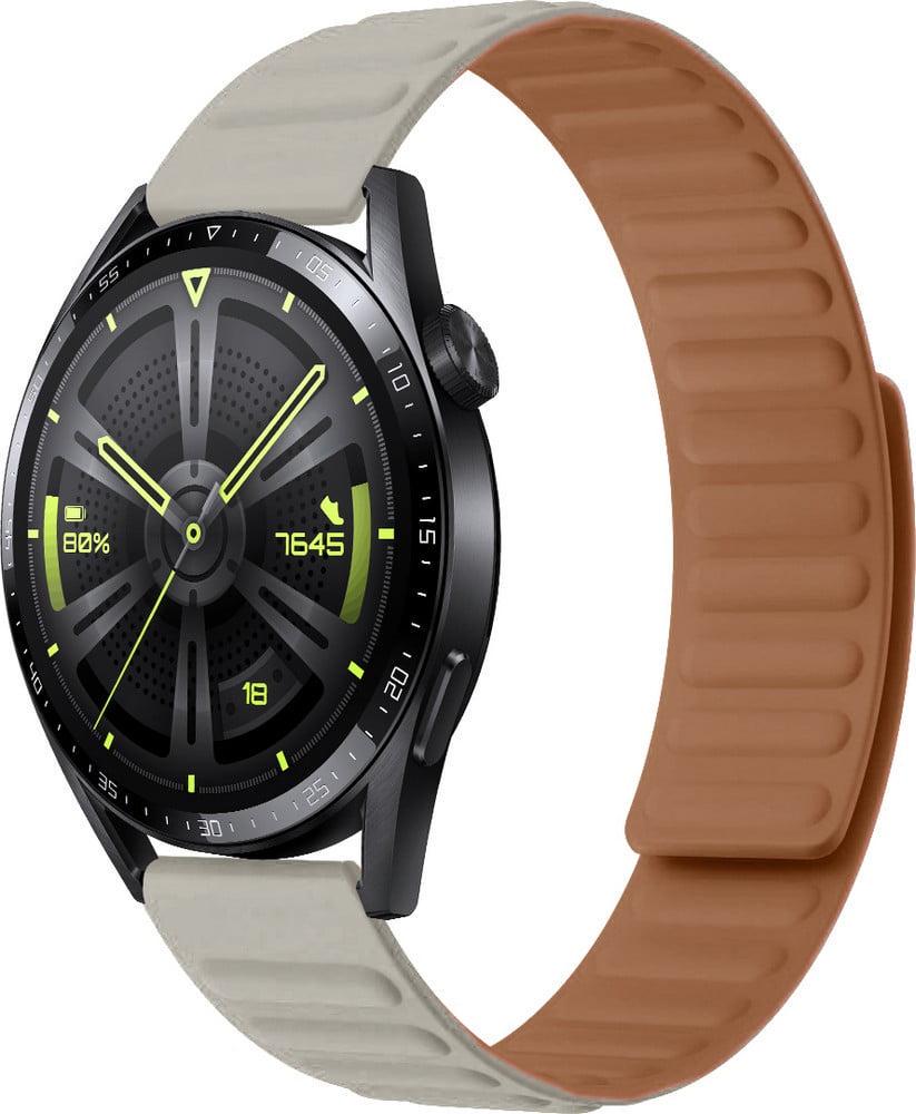 Ремінець магнітний Magneter для Huawei Watch GT 4 46 мм Beige (38556-34)