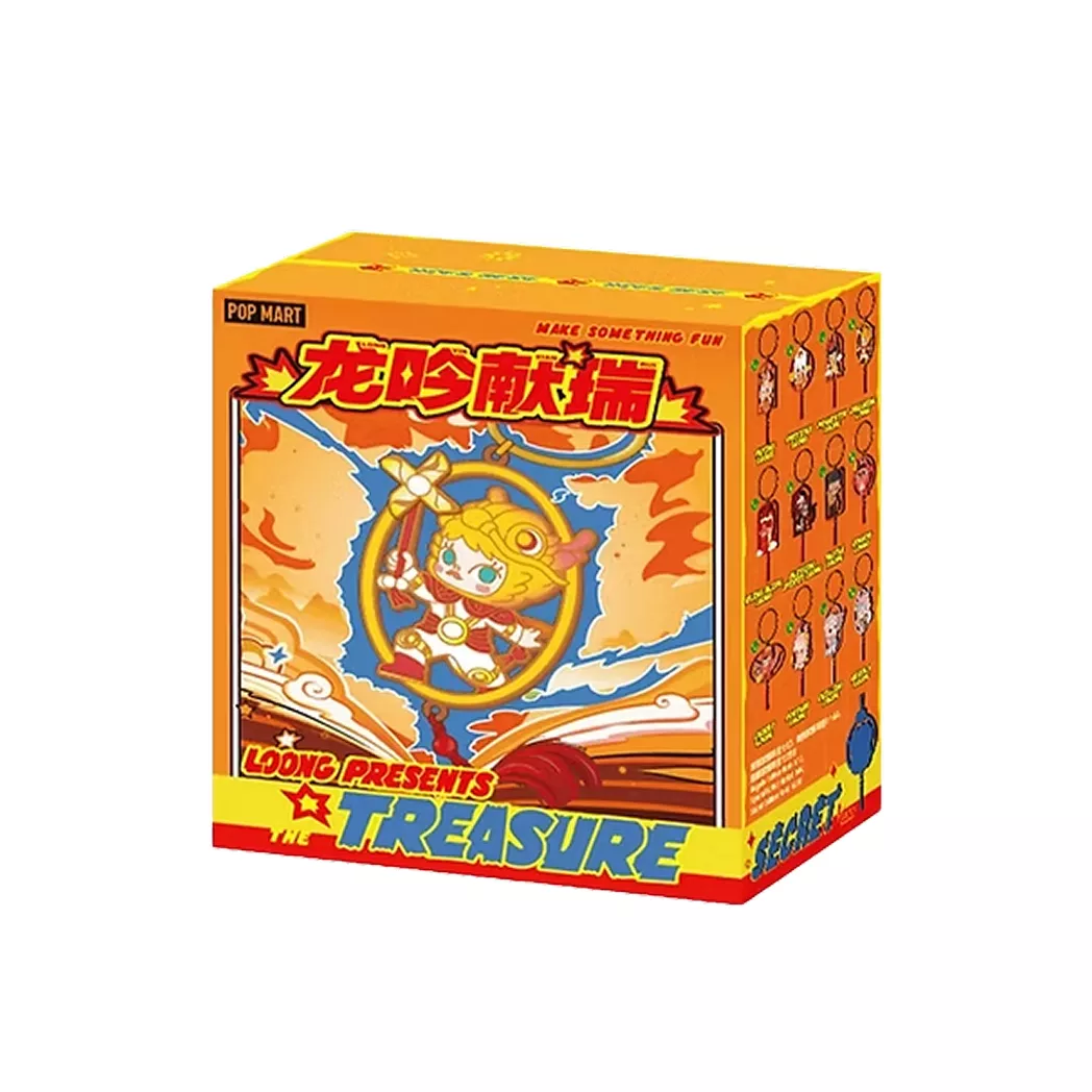 Брелок-сюрприз POP MART The Treasure Pendant Loong Presents 1 шт. (LPTT-01)