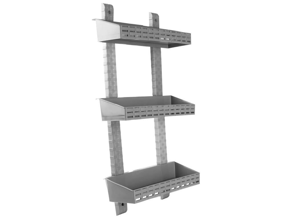 Полиця пряма Rotange металік 58х30х11 см (MCS-BK123-6)