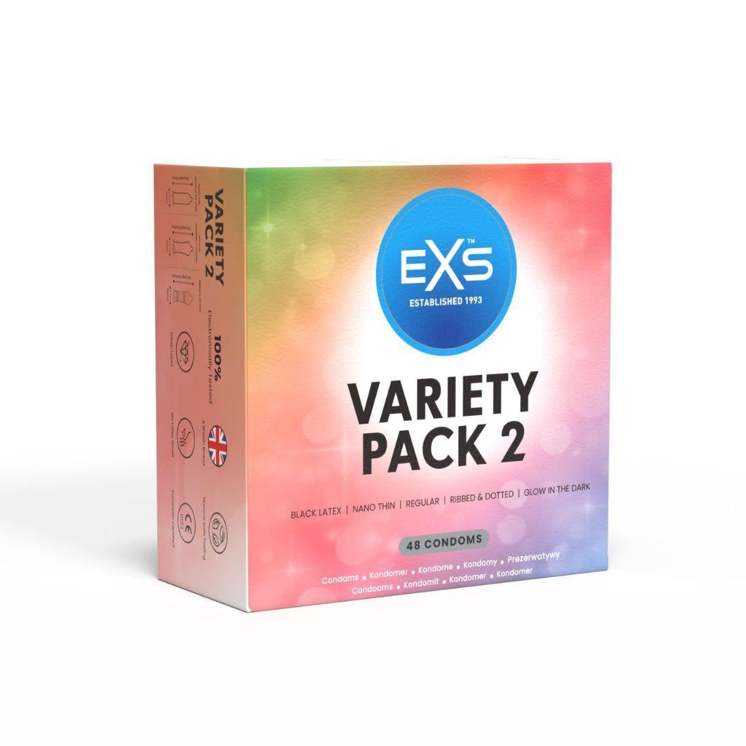 Презервативи EXS Variety Pack 48 шт. (BLS08130)