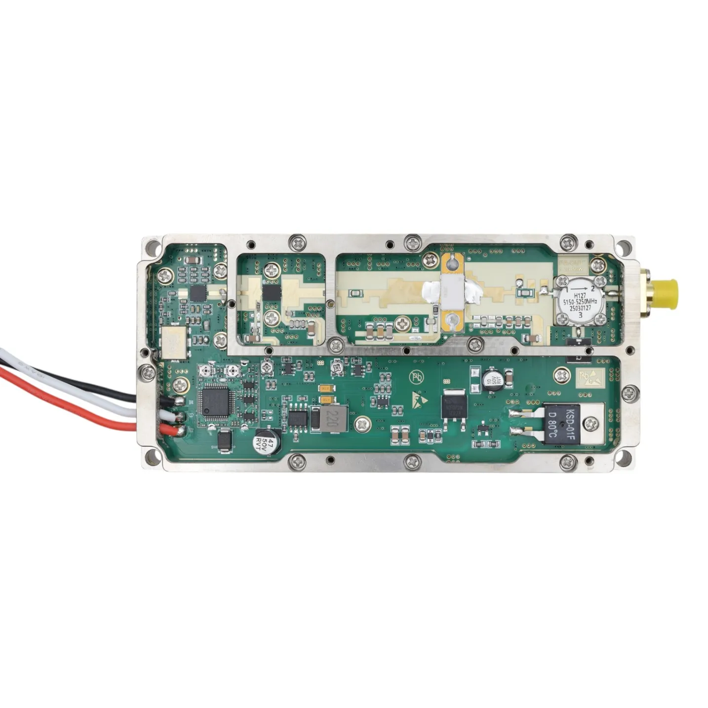Модуль помех Lora с циркулятором Module Anti Drone 5.2 GHz/50W/SMA/GaN (00-00139128)