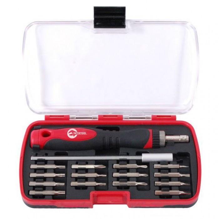 Викрутка INTERTOOL VT-2016 з прецизійними насадками 16 пр. (1395001906)